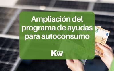 Ayudas para autoconsumo: novedades en el programa