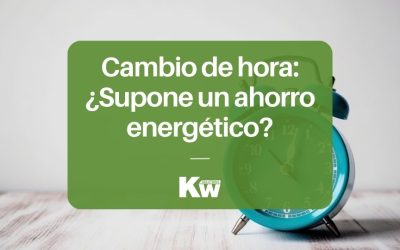 Cambio horario: ¿Supone un ahorro energético?