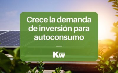 El autoconsumo eléctrico aumenta su demanda de inversión