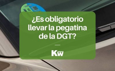 ¿La pegatina de la DGT es obligatoria?