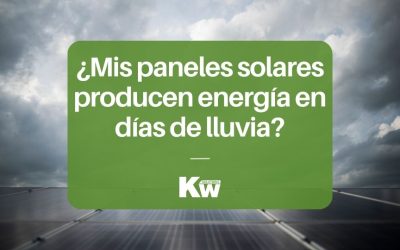 Energía en días de lluvia: ¿Tus paneles funcionan igual?