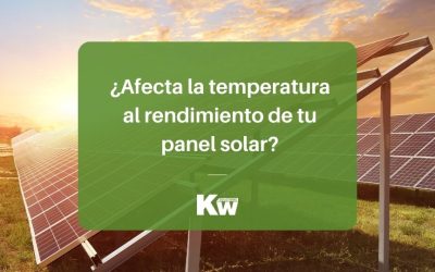 Temperatura y rendimiento de un panel solar: ¿Cómo le afecta?