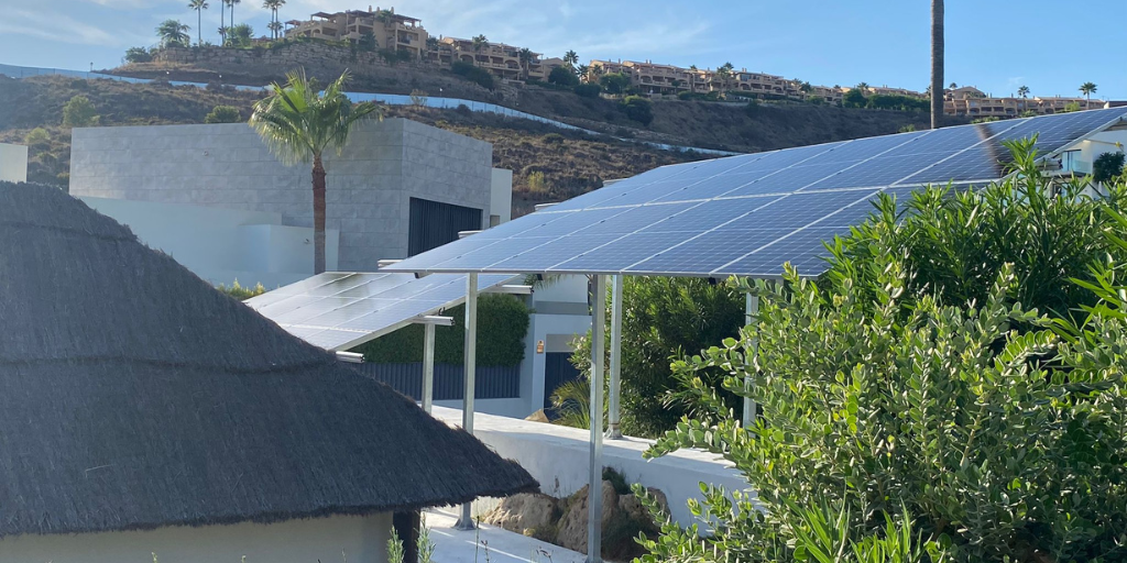 Instalación solar comunidad de propietarios Butibamba IV