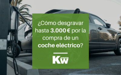 ¿Cómo desgravar hasta 3.000 € por la compra de un coche eléctrico?