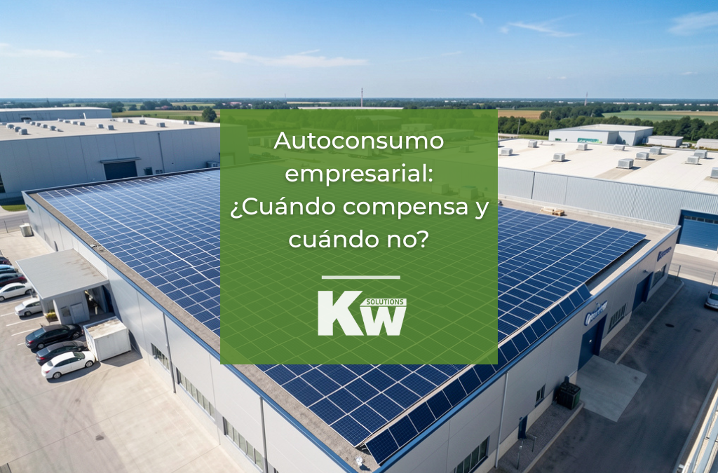 instalación de placas solares para autoconsumo empresarial en nave industrial
